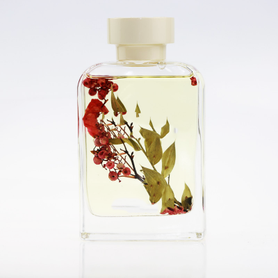 The newest style 200ml square aroma reed diffuser bottle