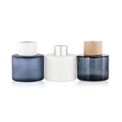Glass Empty Reed Diffuser Bottle Fragrance Diffuser Jar
