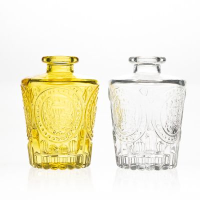 Factory price Glass Reed Diffuser Bottle 250ml Aromatherapy Reed Diffuser Glass Bottle