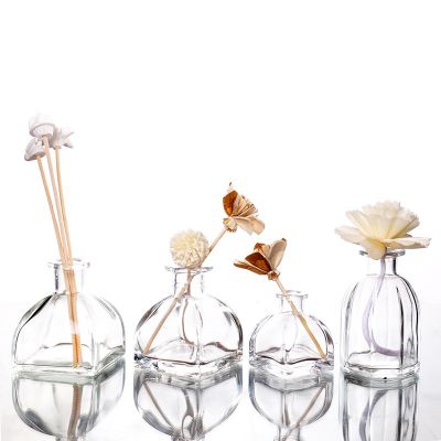 Wholesale Empty 50ml 100ml 150ml 250ml Aromatherapy Glass Bottle Customised Bottle Tent Reed Aroma Diffuser Glass Bottle