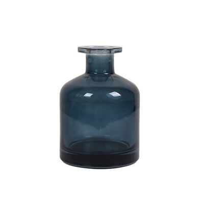 Home Decor Bell Mouth Empty 500ml Reed Diffuser Glass Bottle Fragrance Bottles Clear Aromatherapy Bottle