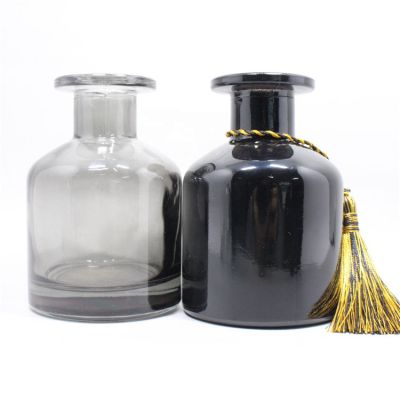 Fancy round pot-bellied 100ml 150ml reed diffuser glass bottle