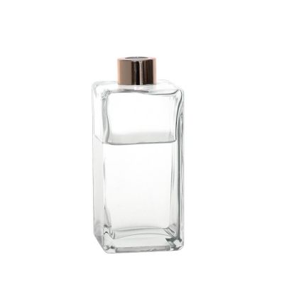 Empty 200ml 250ml 300ml Square Glass Bottle Aromatherapy