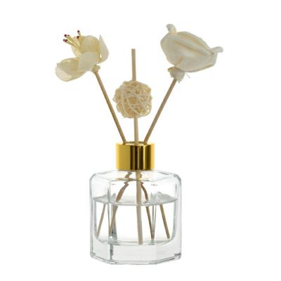 Customised 100ml 150ml 200ml Luxury Glass Reed Diffuser Bottle