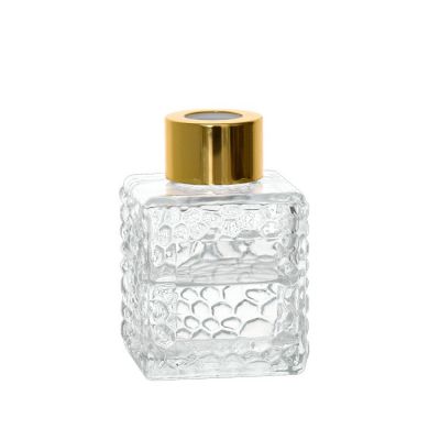 50ml Wholesale Square Glass Bottle Aromatherapy Diffuser