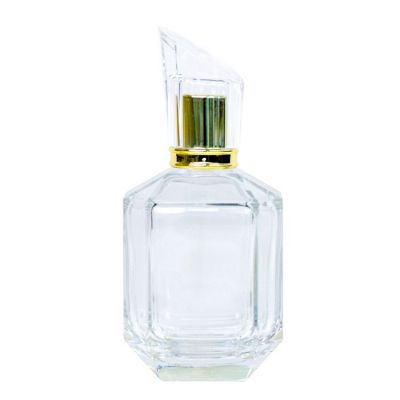 factory custom transparent frence classical luxe belle flacon parfum 100ml glass perfume bottle