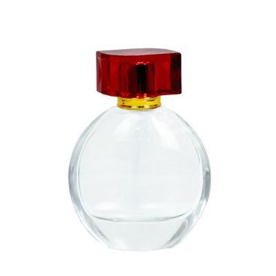 factory custom transparent classical 100ml glass bottle packaging perfume bottle