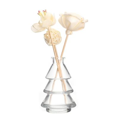 105ml Fashion Frosted Empty Luxury Reed Diffuser Clear Glass Aromatherapy Diffuser Bottles