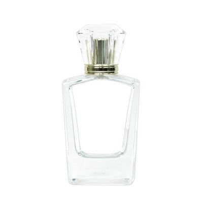 Wholesale Custom Luxury Empty 50ml Portable Decor Perfume Glass Bottle with Atomizer