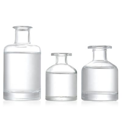 Aromatherapy Essential Oil Perfume Matte Black Empty 150ml Reed Diffuser Glass Bottle