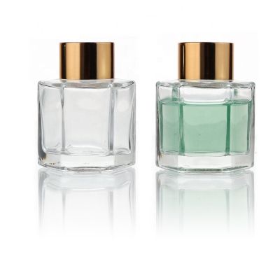 Home Decorative Fragrance Oil 50ml 100ml 120ml Perfume Bottle Aroma Glass Reed Diffuser Stick Bottle