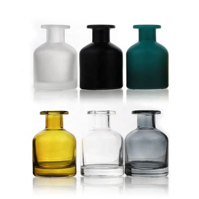Luxury Essential Oil Reed Diffuser Jar Home Decorative Glass Bottle Container 100ml 150ml 250ml