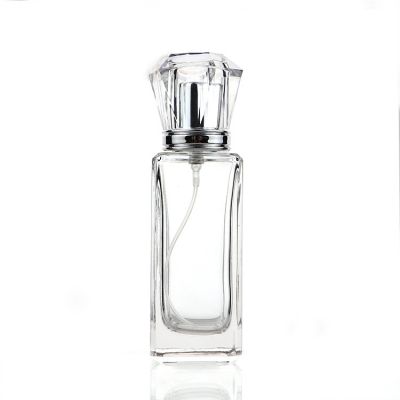 Custom Fancy Luxury Empty Glass Perfume Bottles 50ml Glass Spray