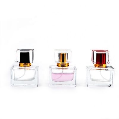 Refill Spray Atomizer Square Glass 30ml 50ml Perfume Bottles