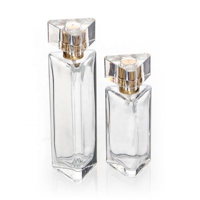 Wholesale Unique Shape Glass Perfume Bottle 30ml 50ml Perfume Spray Bottles Empty