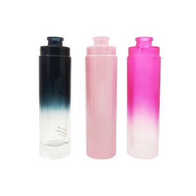 High quality wholesale color perfume glass bottle spray sets cosmetic packaging