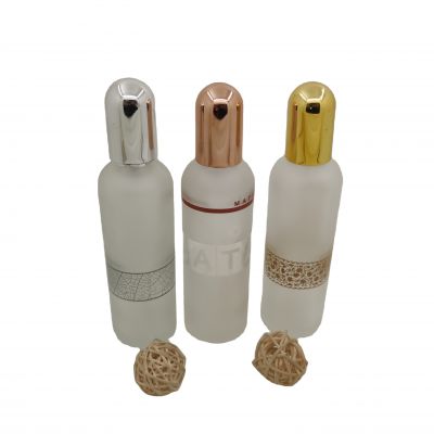 100ml travel glass perfume round perfume bottle