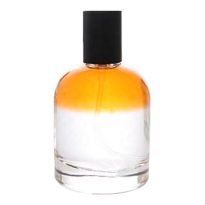 Wholesale customization 30ml 50ml 100ml clear empty luxury perfume glass bottle black