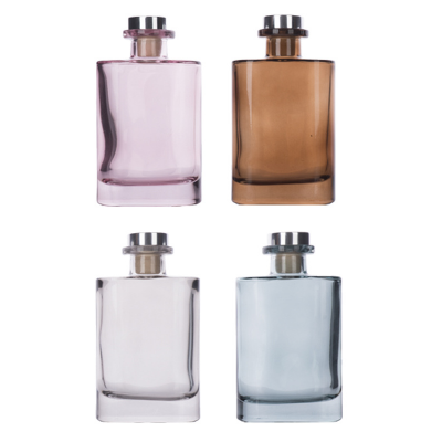 New arrival perfume bottle label custom 150ml colorful glass perfume bottles for perfume