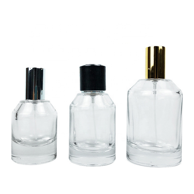 Luxury 100ml 50ml glass perfume bottle mist spray 30ml empty perfume bottle with gold cap for perfume