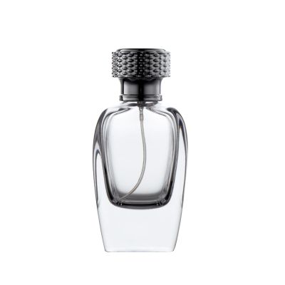 100ML Clear Glass Perfume Bottle Refillable Glass Spray Perfume Bottle