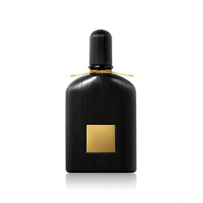 Wholesale Custom 30ml 100ml Plastic Aluminium Spray Black Glass Empty Perfume Bottle