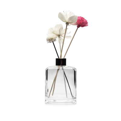 New Style 200ml Aromatherapy Bottle Diffuser Glass Bottle and Rattan Flower