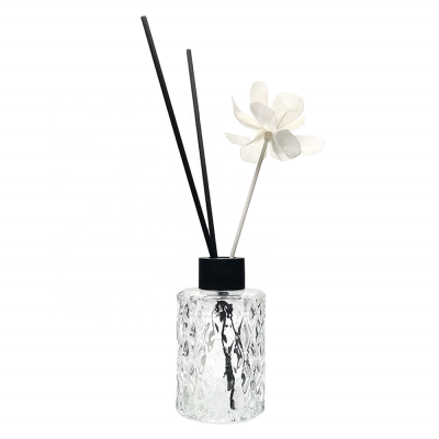 Unique 100ml Air Aroma Diffuser Bottle Glass Clear Reed Perfume Diffuser Bottle