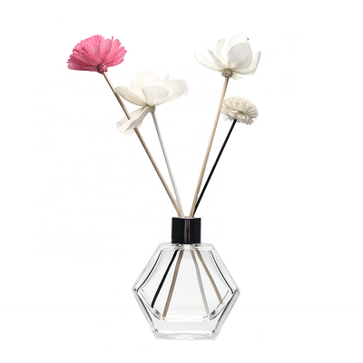 80ml Unique Shape Reed Diffuser Glass Bottle Aroma Fragrance Glass Bottle