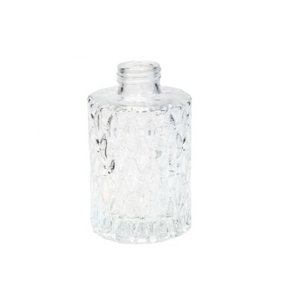 150ml Empty hot sale round glass aromatherapy reed diffuser fragrance glass bottle