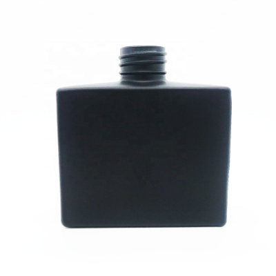 150ml 200ml Empty Clear Luxury Square Decorative Reed Diffuser Glass Bottle