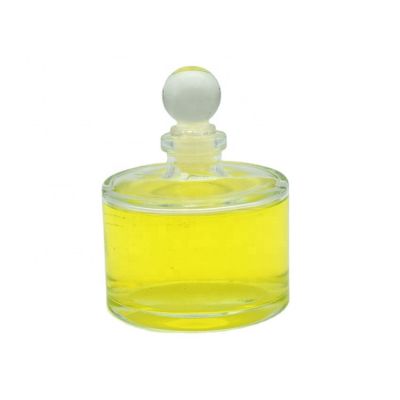 200ml aroma frosted reed diffuser glass bottle with wood