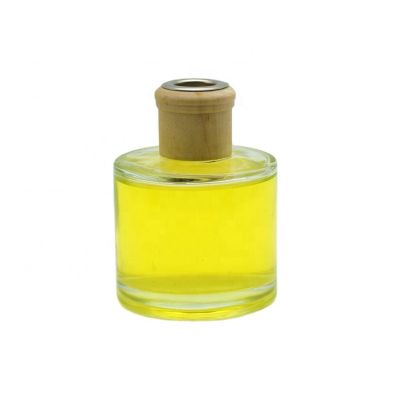200ml empty round aromatherapy essential oil diffuser glass bottle