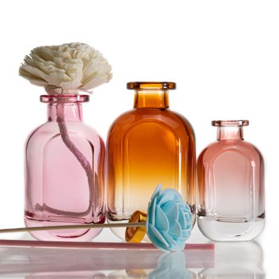 Luxury Fancy 100ml Aroma Diffuser Bottle Empty Decorative Reed Diffuser Bottle