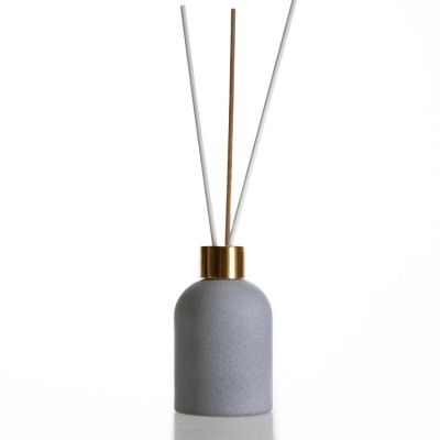 Colored Fancy Scent Aroma Oil Bottle Empty Round 100ml Reed Diffuser Glass Bottle