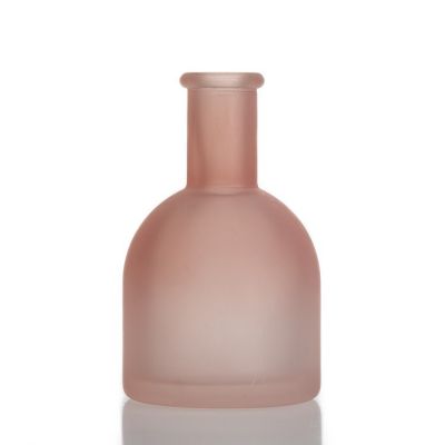Customization Home Fragrance Bottles 200ml Frosted Diffuser Bottle With Cap