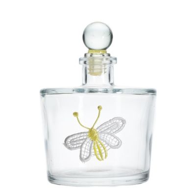 Customization 300ml Natural Diffuser Bottles Large Reed Diffuser Glass Bottles