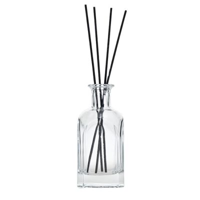 Maker Price 250ml Custom Fragrance Bottle Luxury Diffuser Bottle With Rattan Stick