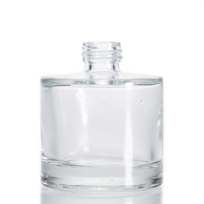 Customize Cheap 30ml Clear Cylindrical Shape Reed Diffuser Glass Bottles For Home Decoration