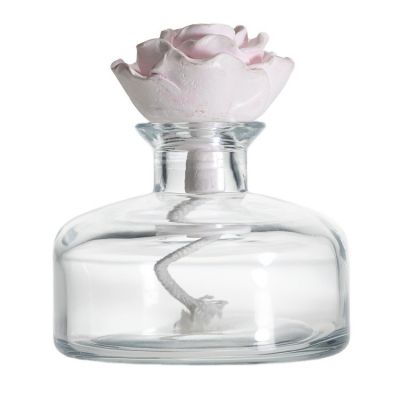 Hot Sale 200ml Round Glass Bottle Supplier Diffuser Bottles With Cork