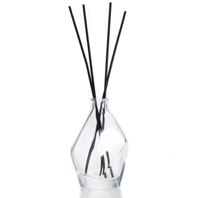 Ex Works Price Glass Bottles Aroma 120ml Natural Diffuser Bottle With Fiber Sticks
