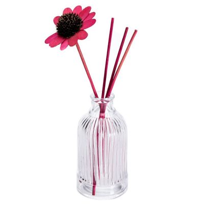 OEM Professional Manufacture 200ML Cheap Round Decorative Aroma Clear Diffuser Glass Bottles