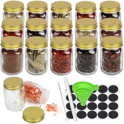 4oz/120ml Glass Mason Spice Jars/Bottles