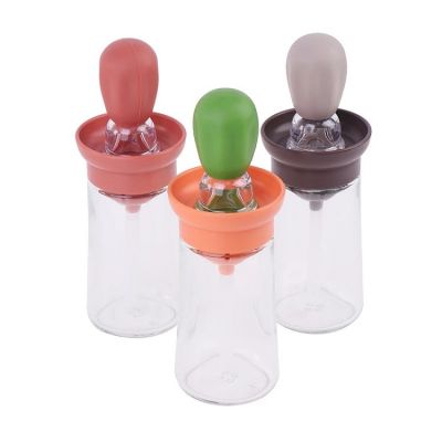 Oil Dispenser Barbecue Glass Mixing Condiment Bottle Vinegar Soy Sauce Spray Oiler Seasoning Condiment Oil Bottle Kitchen Tool