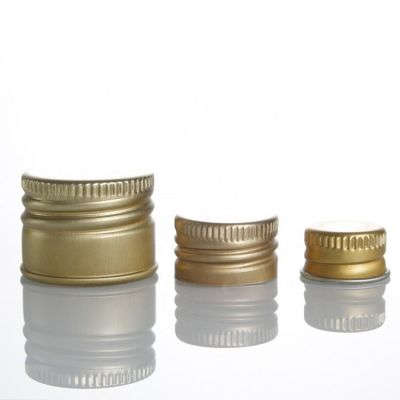 28mm water vodka whisky spirit bottle screw caps silver aluminum cap