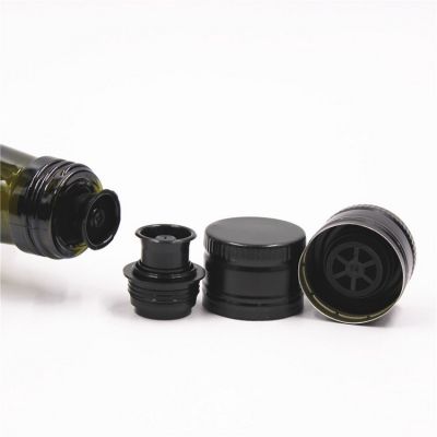 31.5 24mm pop up aluminum olive oil closure for olive oil glass bottle