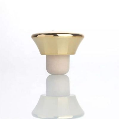 synthetic cork bottle stopper resin top cap