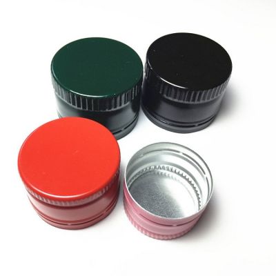 18mm 20mm 22mm 24mm 26mm 28mm 30mm Screw Thread Aluminium Pilfer Proof Ropp Cap