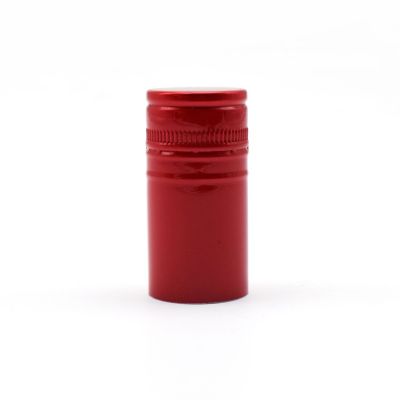 30x60mm aluminium screw cap non spill lids bottle caps closures for bottles manufacturer