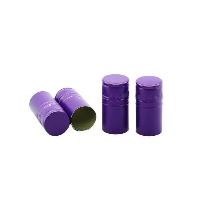 Different size customized Logo wine aluminium bottles lid aluminium cap for vodka glass bottle tamper evident bottle caps